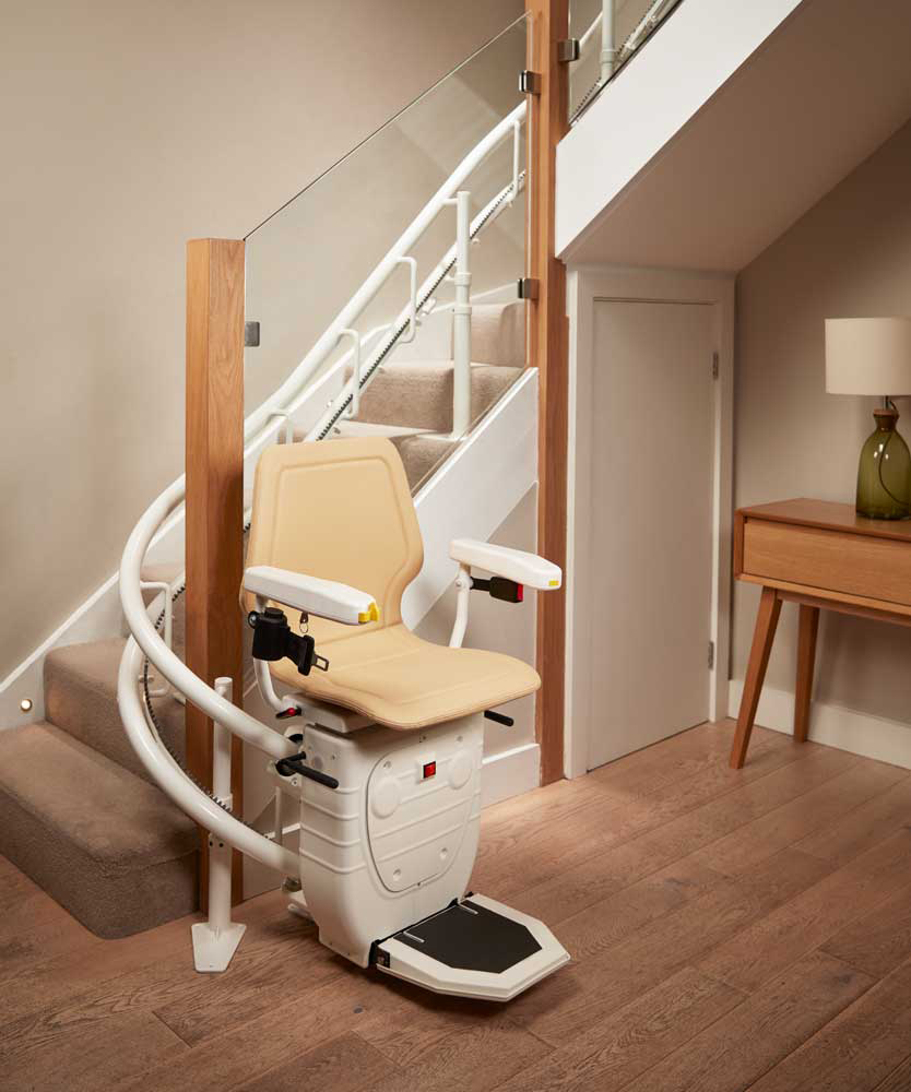 New curved Stairlifts